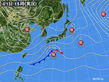 2018年02月01日の実況天気図