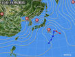 2018年02月03日の実況天気図