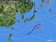 2018年02月26日の実況天気図