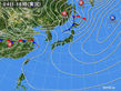 2018年03月04日の実況天気図