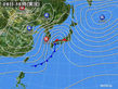 2018年03月08日の実況天気図