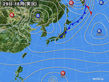 2018年03月29日の実況天気図