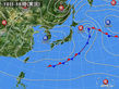 2018年05月10日の実況天気図