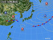 2018年05月22日の実況天気図