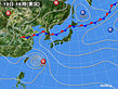 2018年07月10日の実況天気図