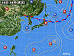 2018年08月05日の実況天気図