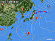 2018年08月09日の実況天気図