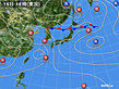 2018年08月15日の実況天気図