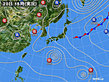 2018年08月20日の実況天気図