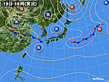 2018年09月19日の実況天気図