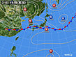 2018年09月21日の実況天気図