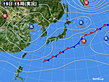 2018年10月19日の実況天気図