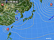 2018年11月01日の実況天気図