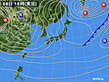 2018年12月08日の実況天気図