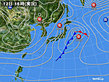 2018年12月12日の実況天気図