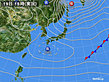 2018年12月19日の実況天気図