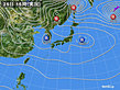 2018年12月25日の実況天気図