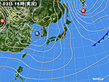 2019年01月03日の実況天気図