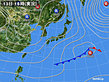 2019年01月13日の実況天気図