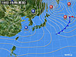 2019年01月18日の実況天気図
