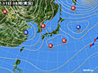 2019年02月11日の実況天気図