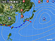 2019年02月19日の実況天気図