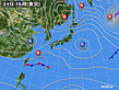 2019年02月24日の実況天気図