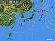 2019年05月24日の実況天気図