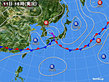 2019年07月11日の実況天気図
