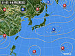 2019年08月01日の実況天気図