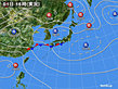 2019年09月01日の実況天気図