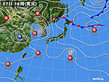 2019年09月07日の実況天気図