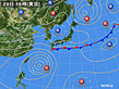 2019年09月20日の実況天気図