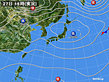 2019年09月27日の実況天気図