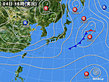 2019年11月04日の実況天気図