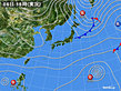 2019年11月06日の実況天気図