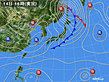 2019年11月14日の実況天気図