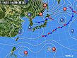 2019年11月15日の実況天気図