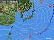2019年11月30日の実況天気図