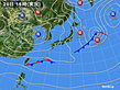2019年12月20日の実況天気図