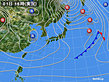 2020年01月01日の実況天気図