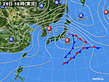 2020年01月29日の実況天気図