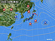 2020年02月03日の実況天気図