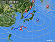 2020年02月07日の実況天気図