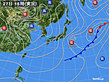 2020年02月27日の実況天気図