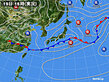2020年06月19日の実況天気図