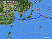 2020年06月27日の実況天気図