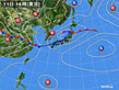 2020年07月11日の実況天気図