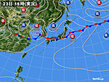 2020年07月23日の実況天気図