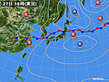 2020年07月27日の実況天気図